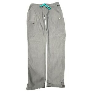 FIGS Women's Yola Skinny Scrub Pants Graphite Size XS Regular Length